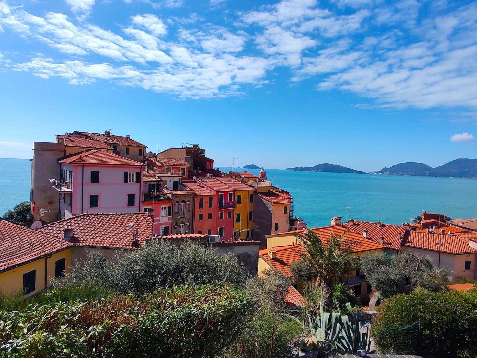 -La Terrazza Nel Vigneto- Golfo Dei Poeti Apartment เตลลาโร ภายนอก รูปภาพ